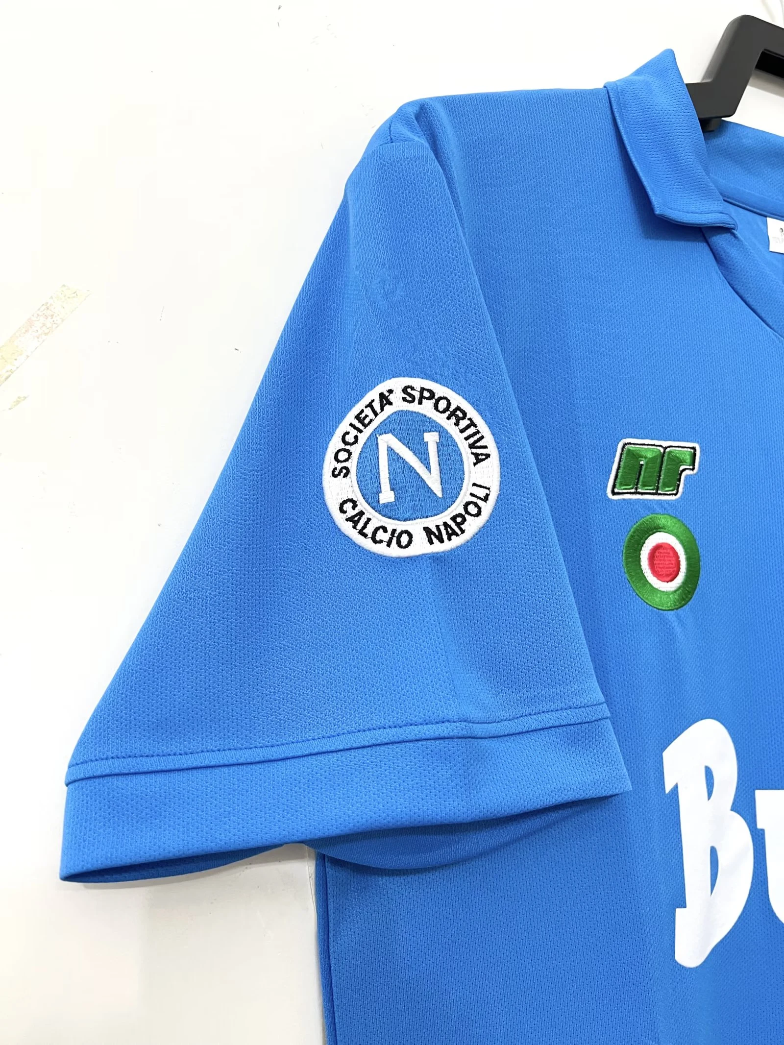 1987-88 Napoli Home Retro Jersey view 6