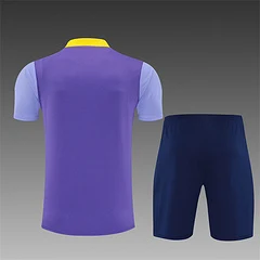 2025-26 Atletico Madrid Purple Short Sleeve Training Jersey view 2
