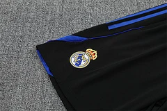 2025-26 Real Madrid Black Blue Short Sleeve Training Jersey view 5