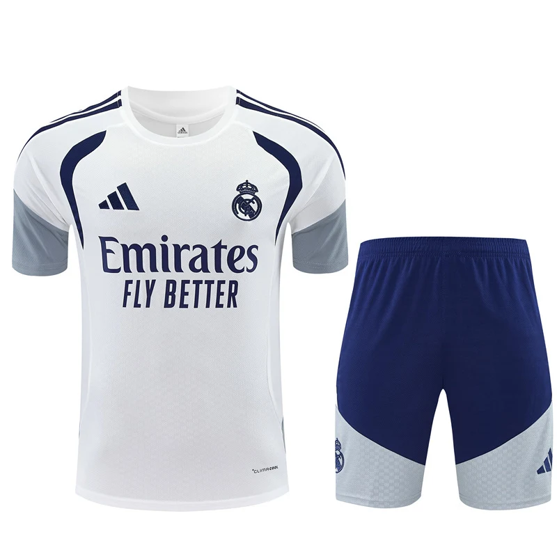 2026-27 Real Madrid White Short-Sleeve Training Jersey view 18