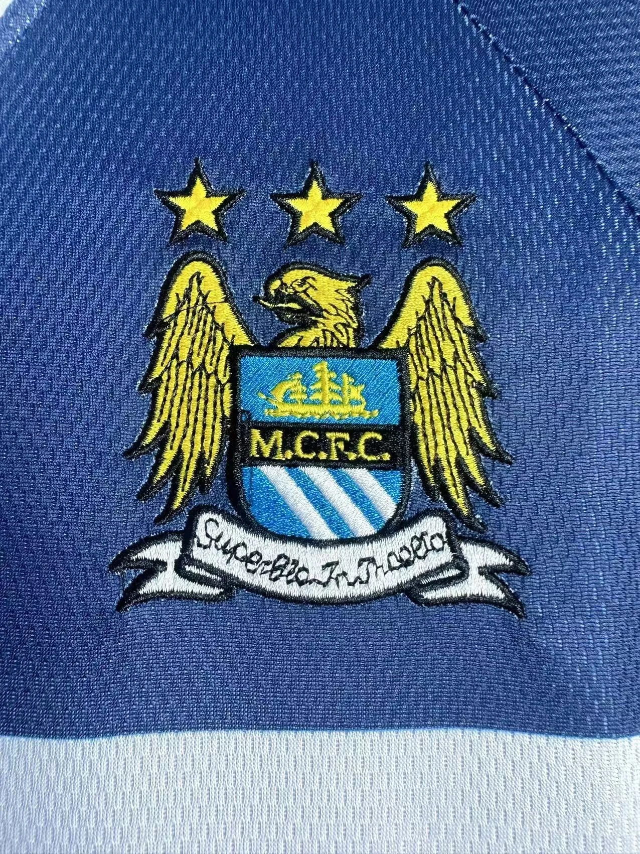 1997-98 Manchester City Away Retro Long-Sleeve Jersey view 5