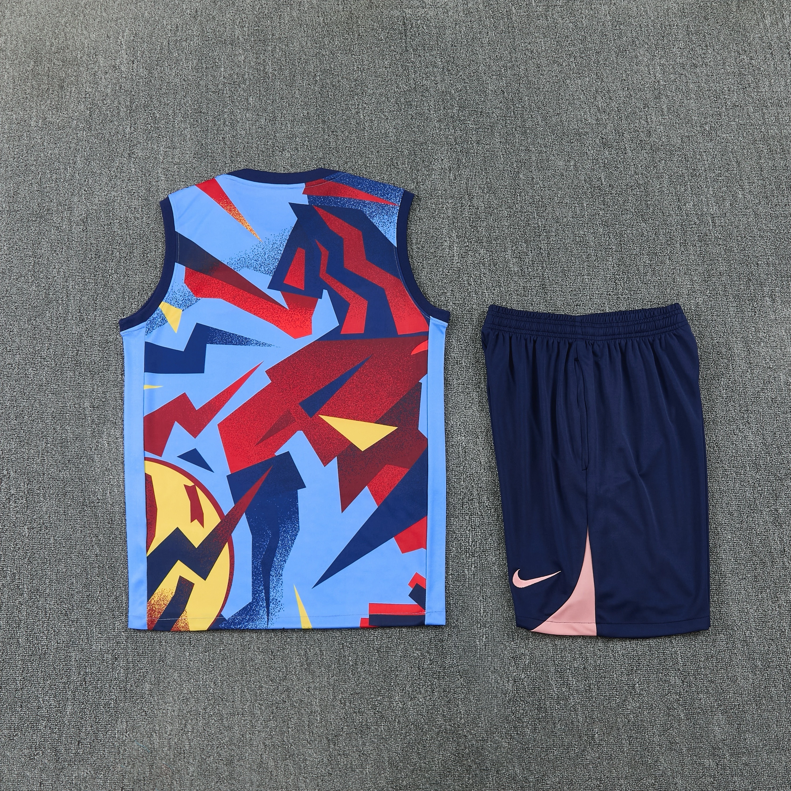 2025-26 Barcelona vest training jersey view 13