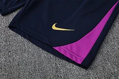 2025-26 Barcelona Royal Blue Short Sleeve Training Jersey view 4