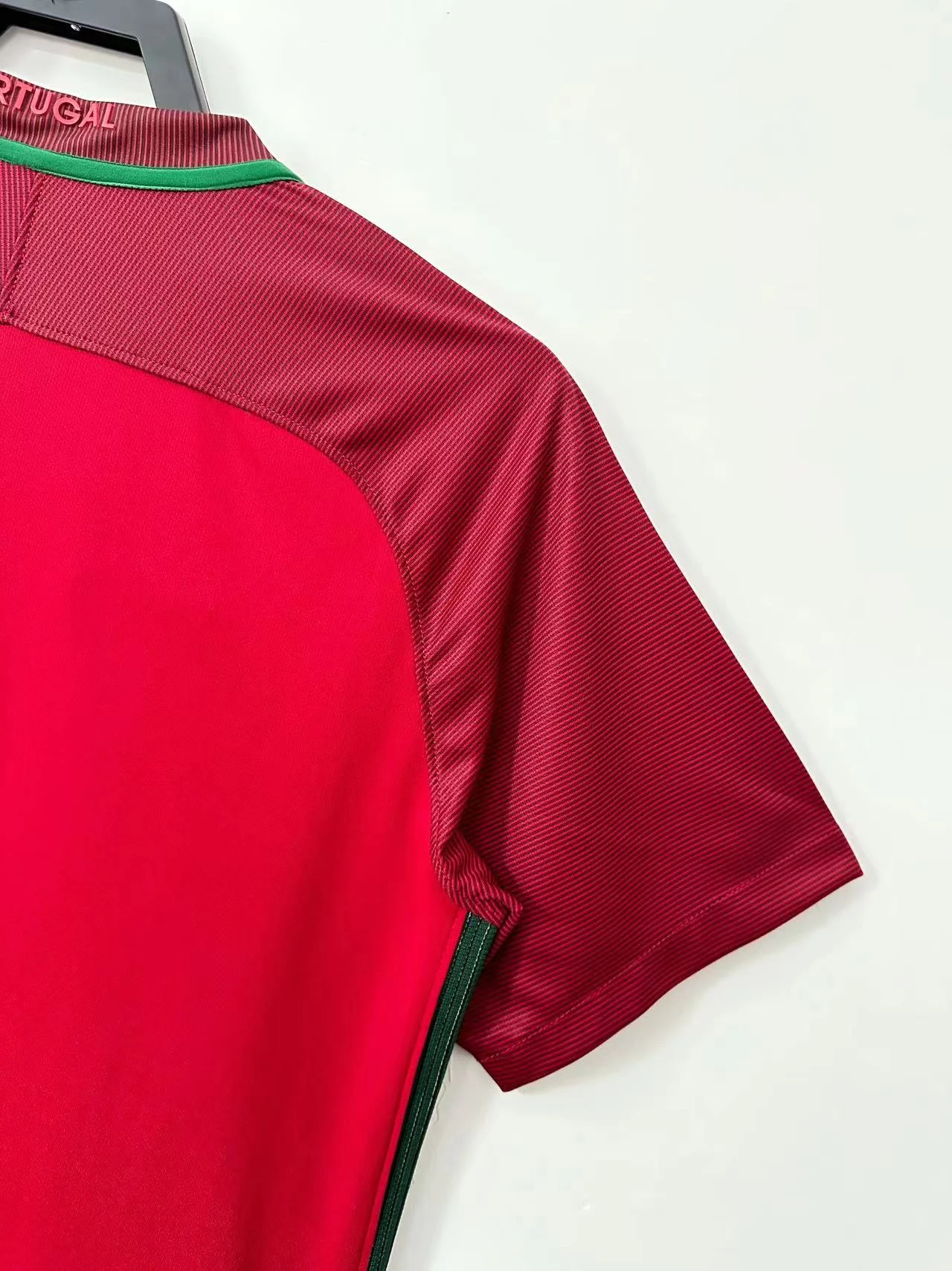 2016 Portugal Home Retro Jersey view 4