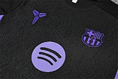 2025-26 Barcelona Black Joint Short Sleeve Training Jersey view 11