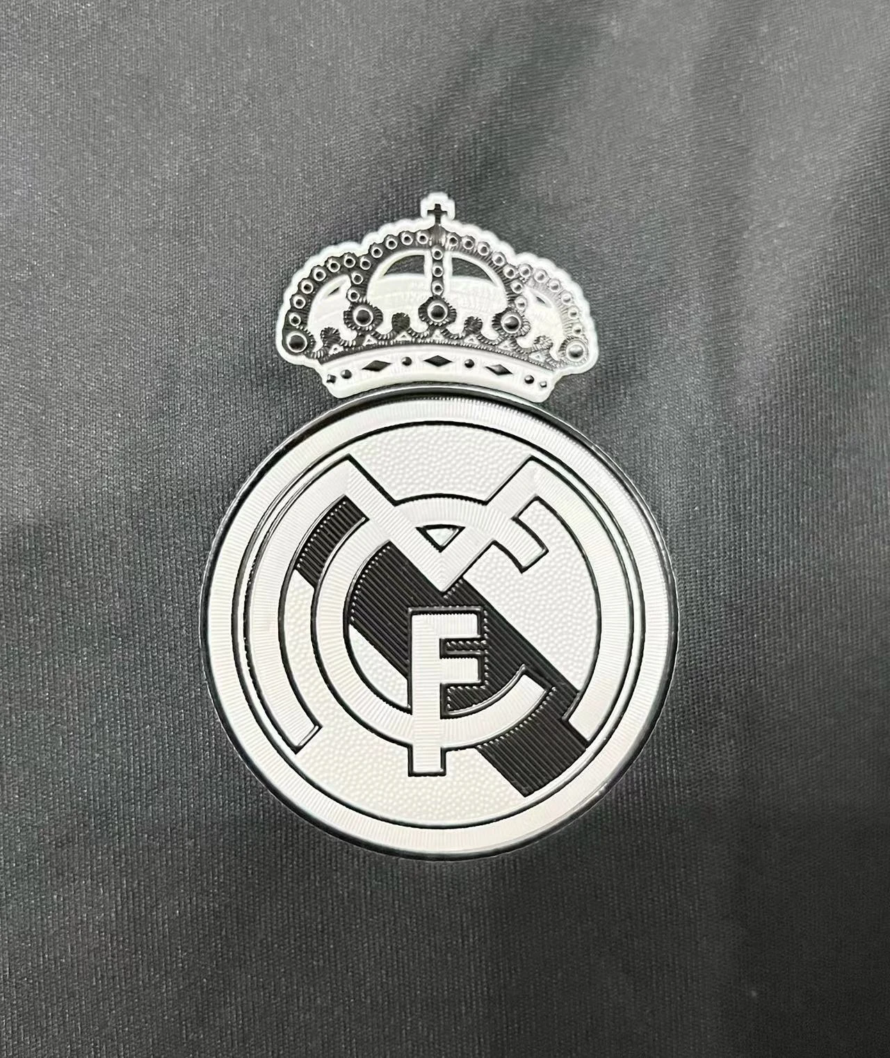 2014-15 Real Madrid Second Away Long Sleeve Retro Jersey view 3
