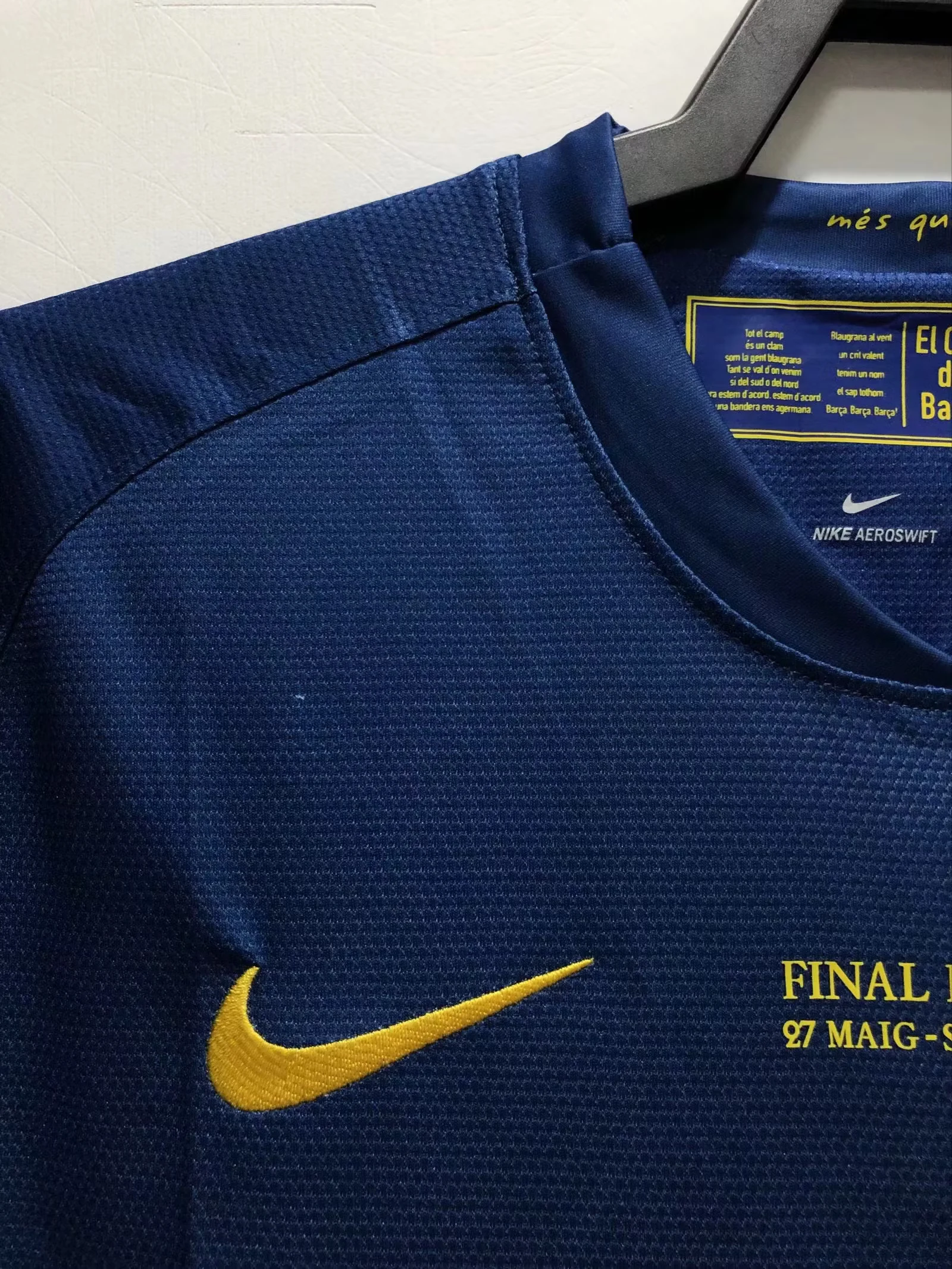 2008-09 Barcelona Home Retro Jersey - Champions League Edition view 10