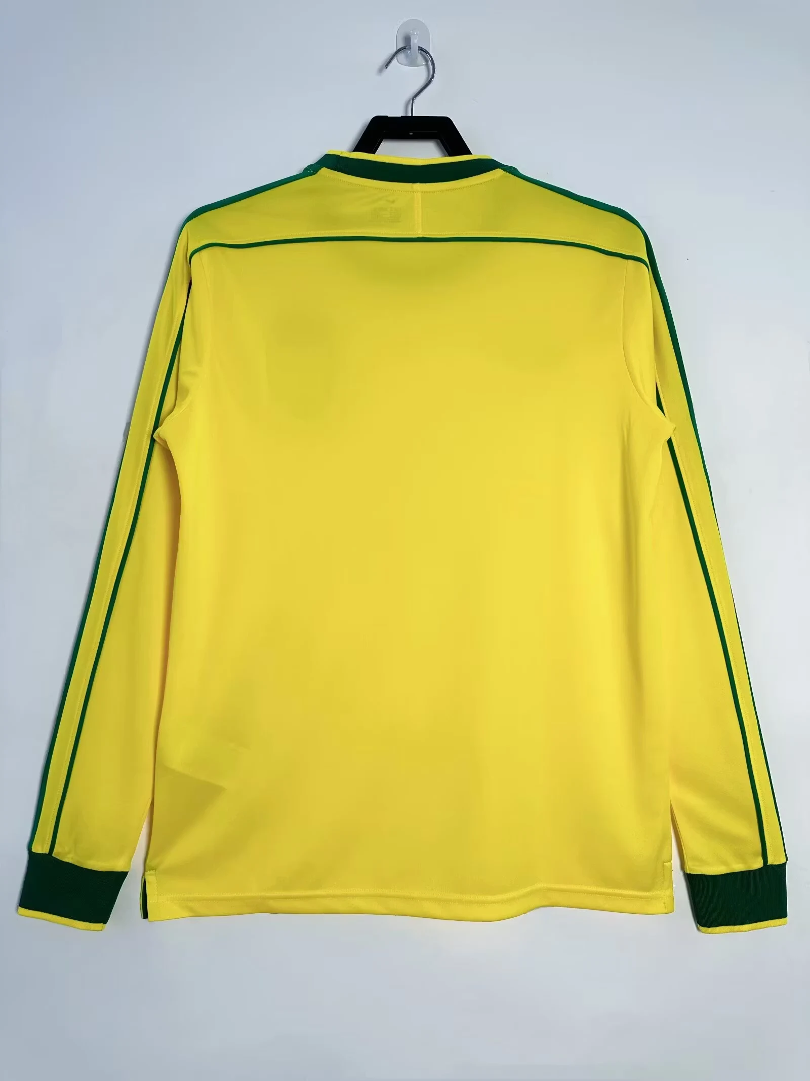 1998 Brazil Home Long Sleeve Retro Jersey view 2
