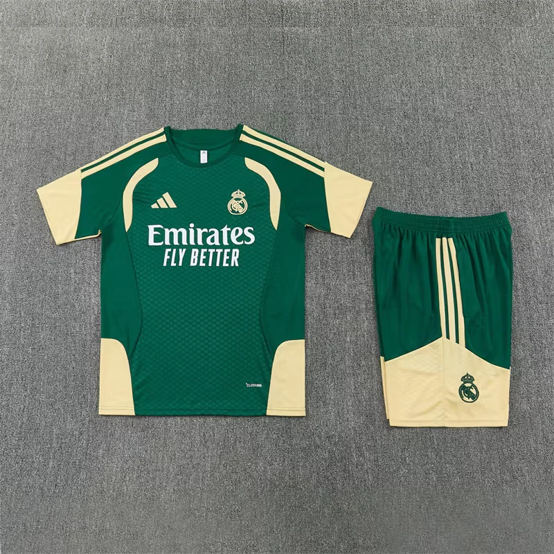 2026-27 Real Madrid Green Short-Sleeve Training Jersey view 14