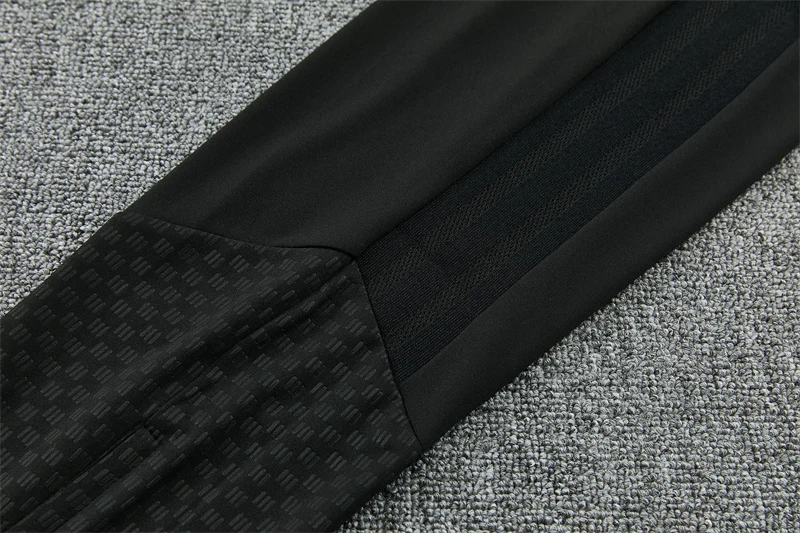2026-27 Real Madrid Black Half-Zip Training Jersey view 6