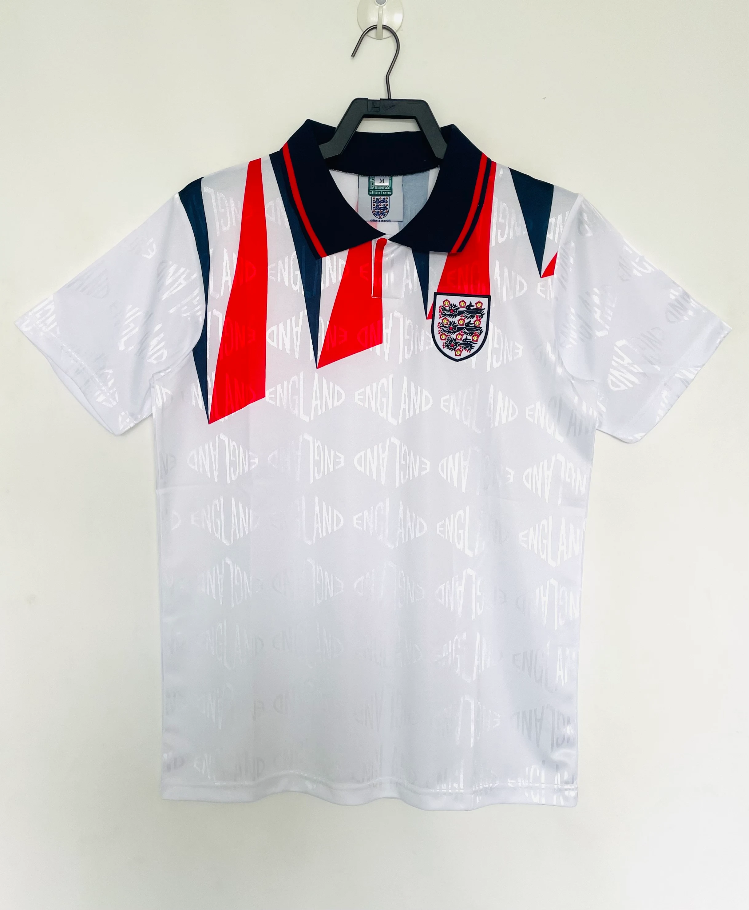 1992 England Home Retro Jersey