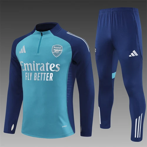 2025-26 Arsenal Green Half-Raised Training Jersey