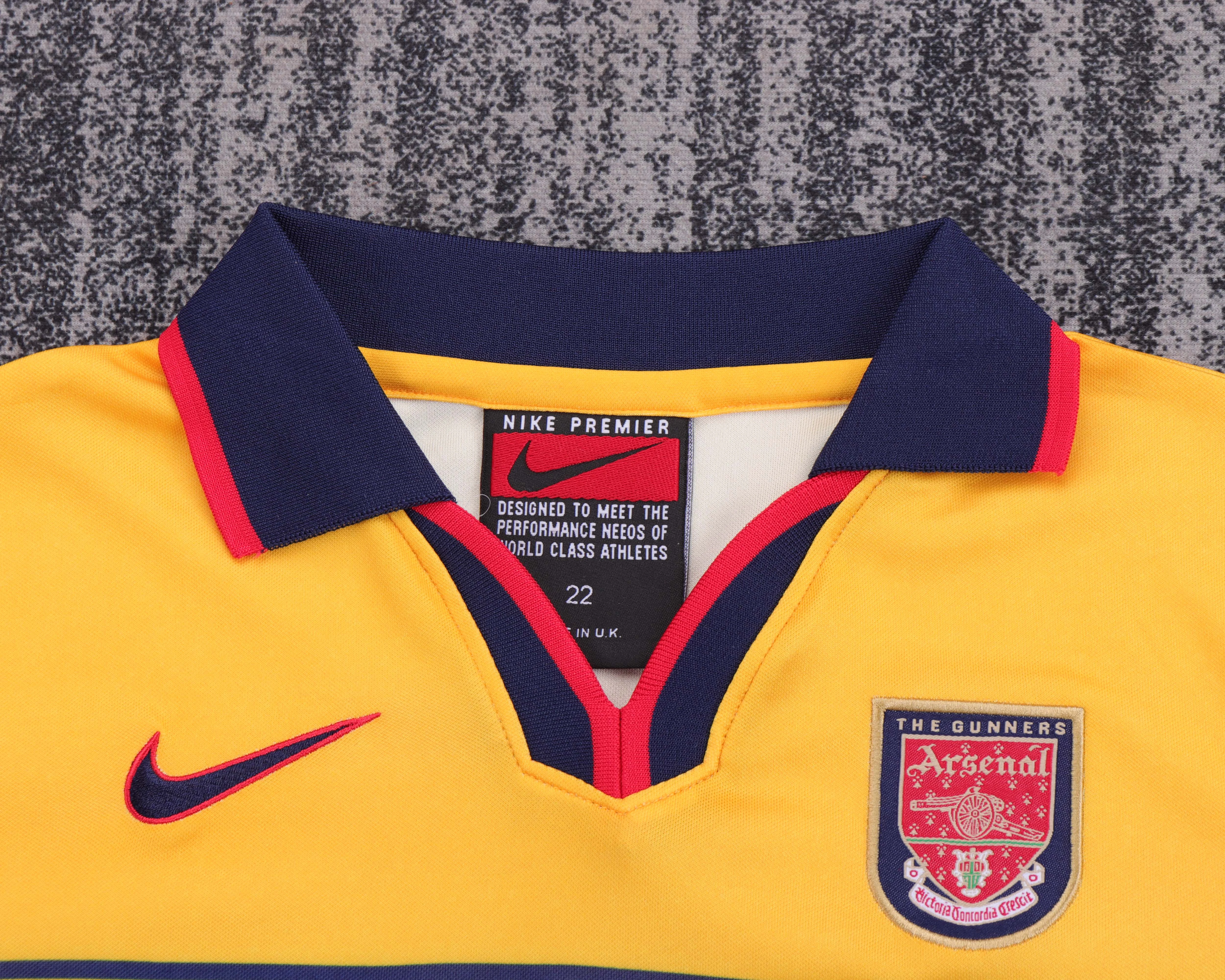 1997-99 Arsenal Away Retro Shirt - Kids view 14