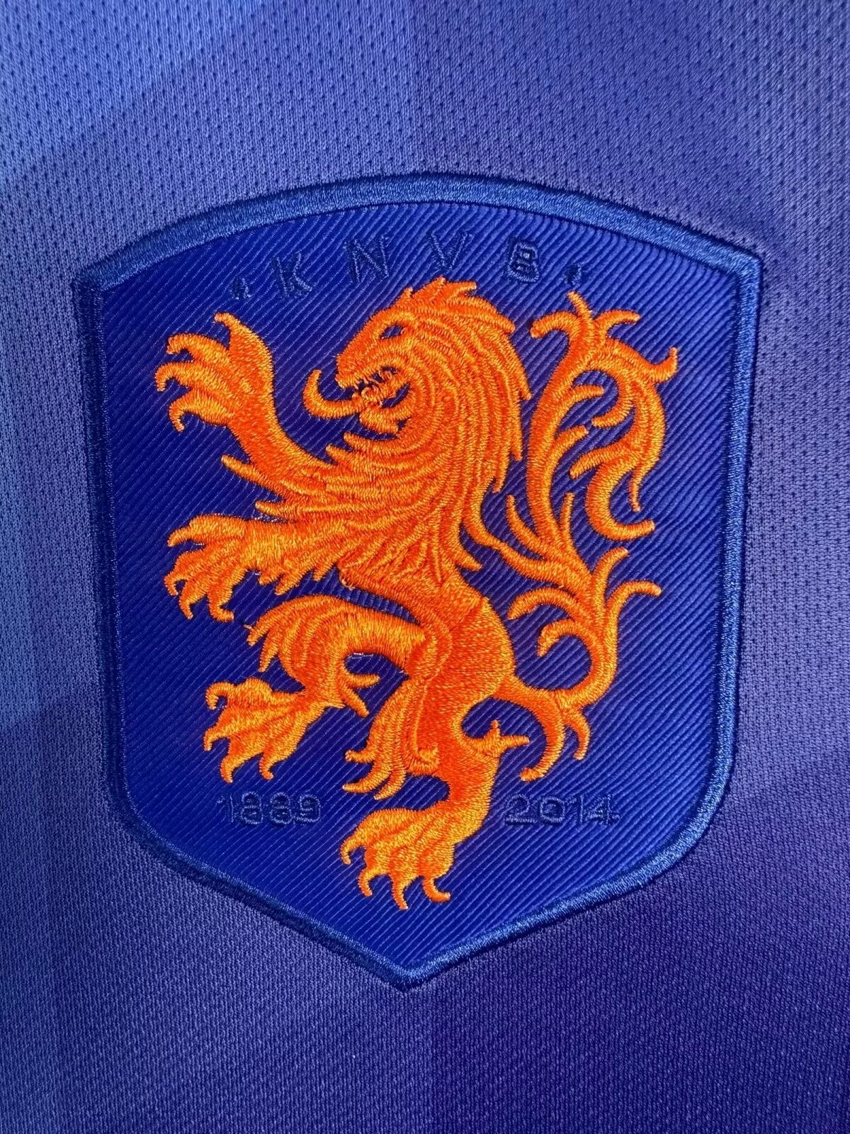 2014 Netherlands Away Retro Jersey view 5
