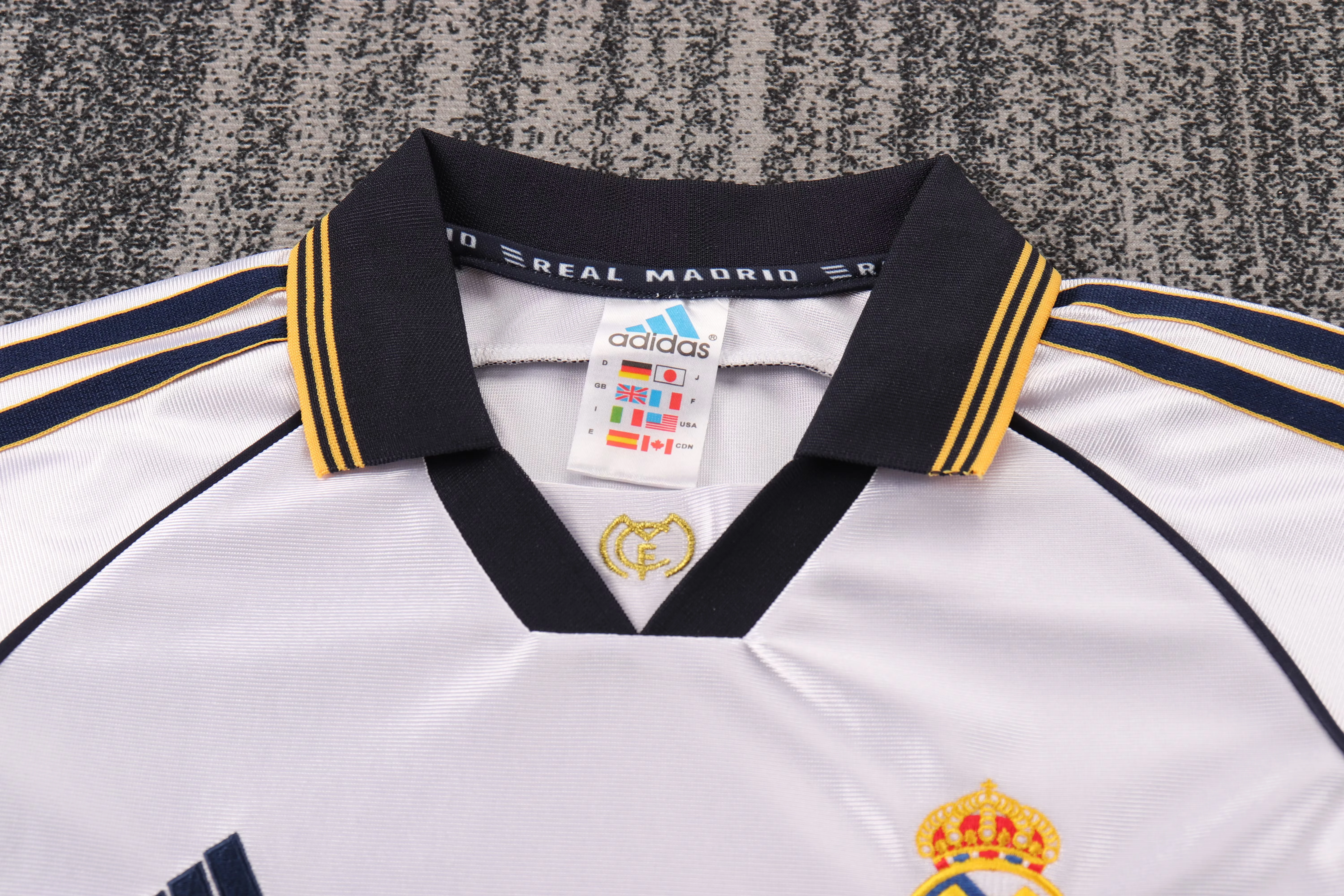 1998-00 Real Madrid Home Retro Shirt - Kids view 12