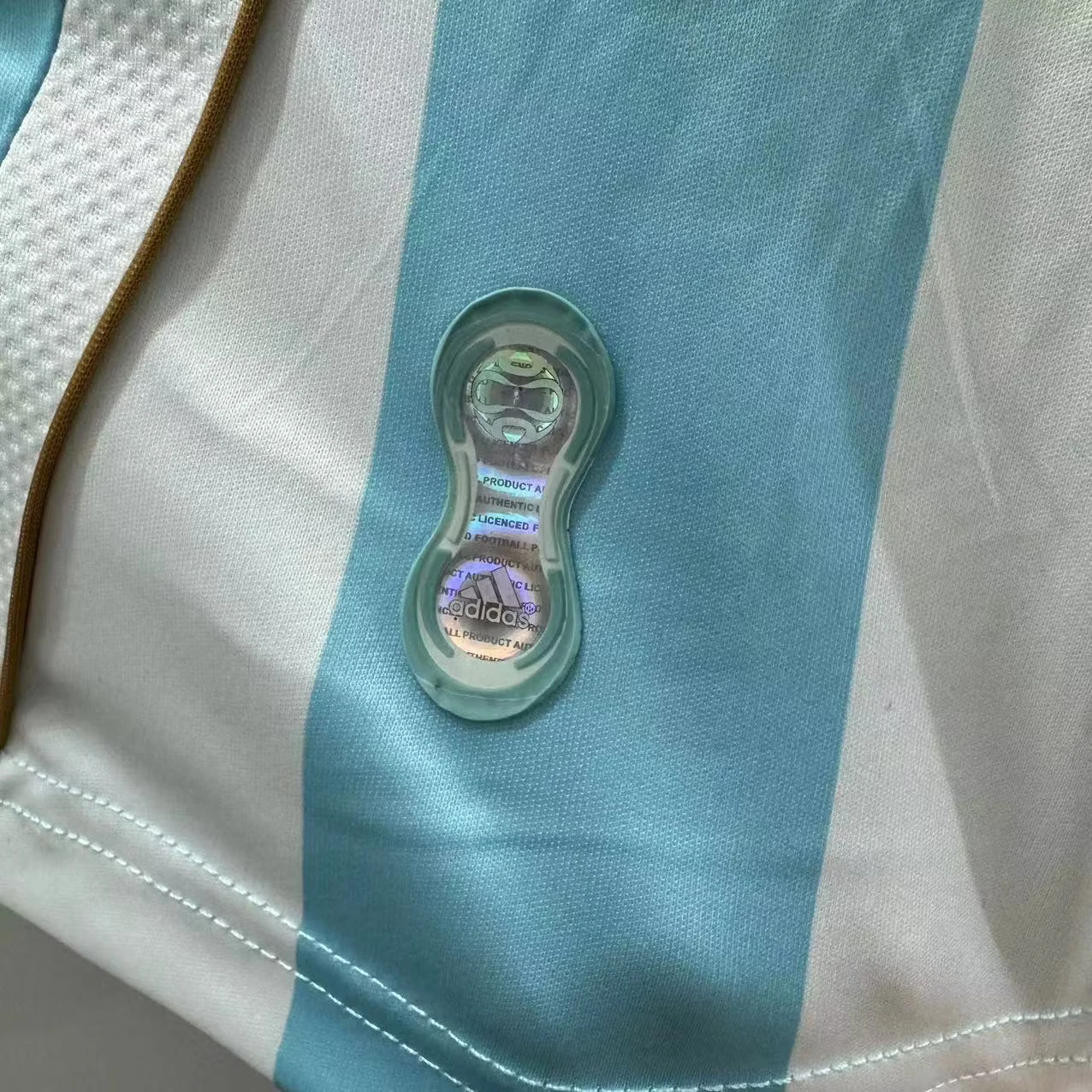 2006-07 Argentina Home Retro Jersey view 3
