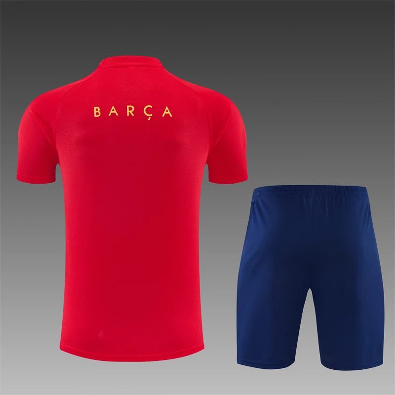 2026-27 Barcelona Red Short-Sleeve Training Jersey view 2