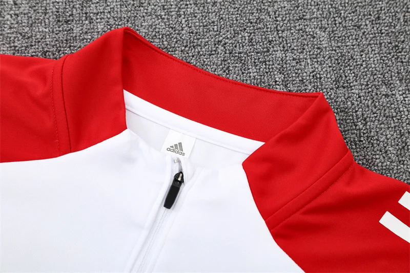 2025-26 Arsenal White Half-Zip Training Jersey view 14