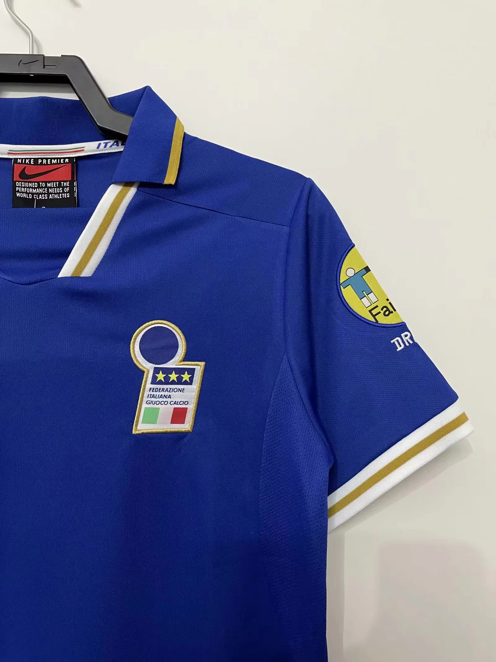 1996 Italy Home Retro Jersey view 5