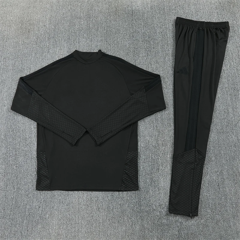 2026-27 Real Madrid Black Half-Zip Training Jersey view 18