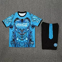 2025-26 Napoli Light Blue Short Sleeve Training Jersey view 16