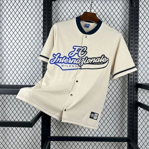 2025-26 Inter Milan Baseball Jersey - Fan Edition