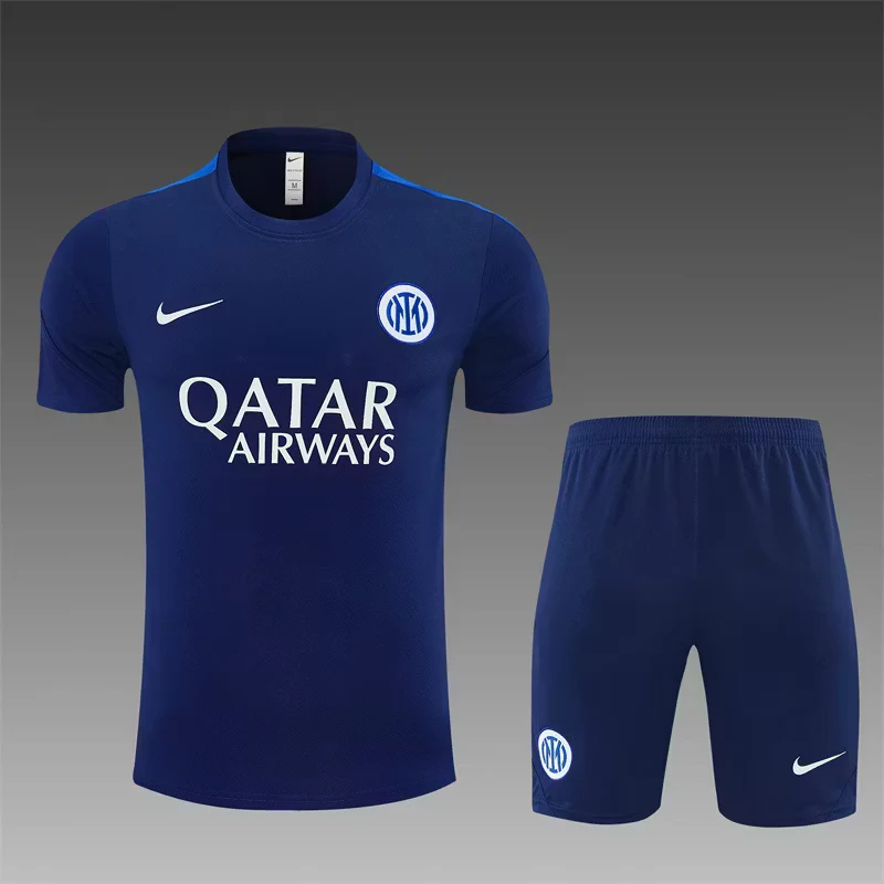 2026-27 Inter Milan Royal Blue Short-Sleeve Training Jersey view 3