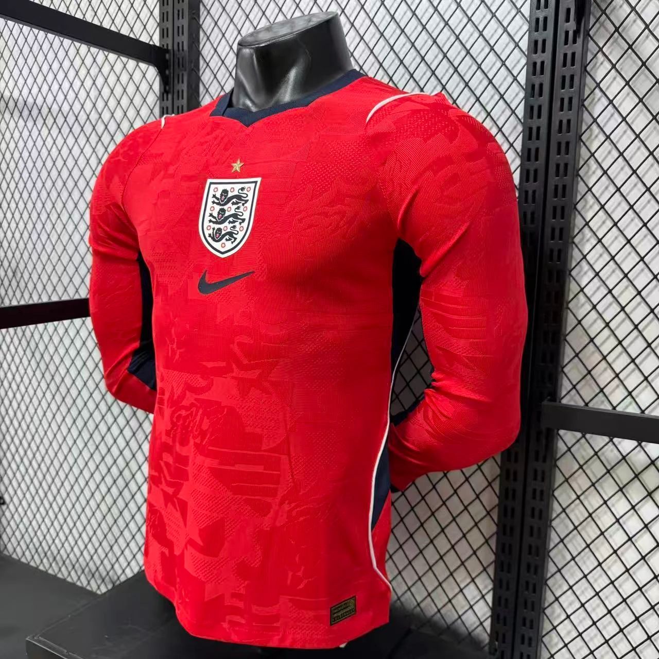 2026 England Away Long-Sleeve Jersey – Player Version view 10