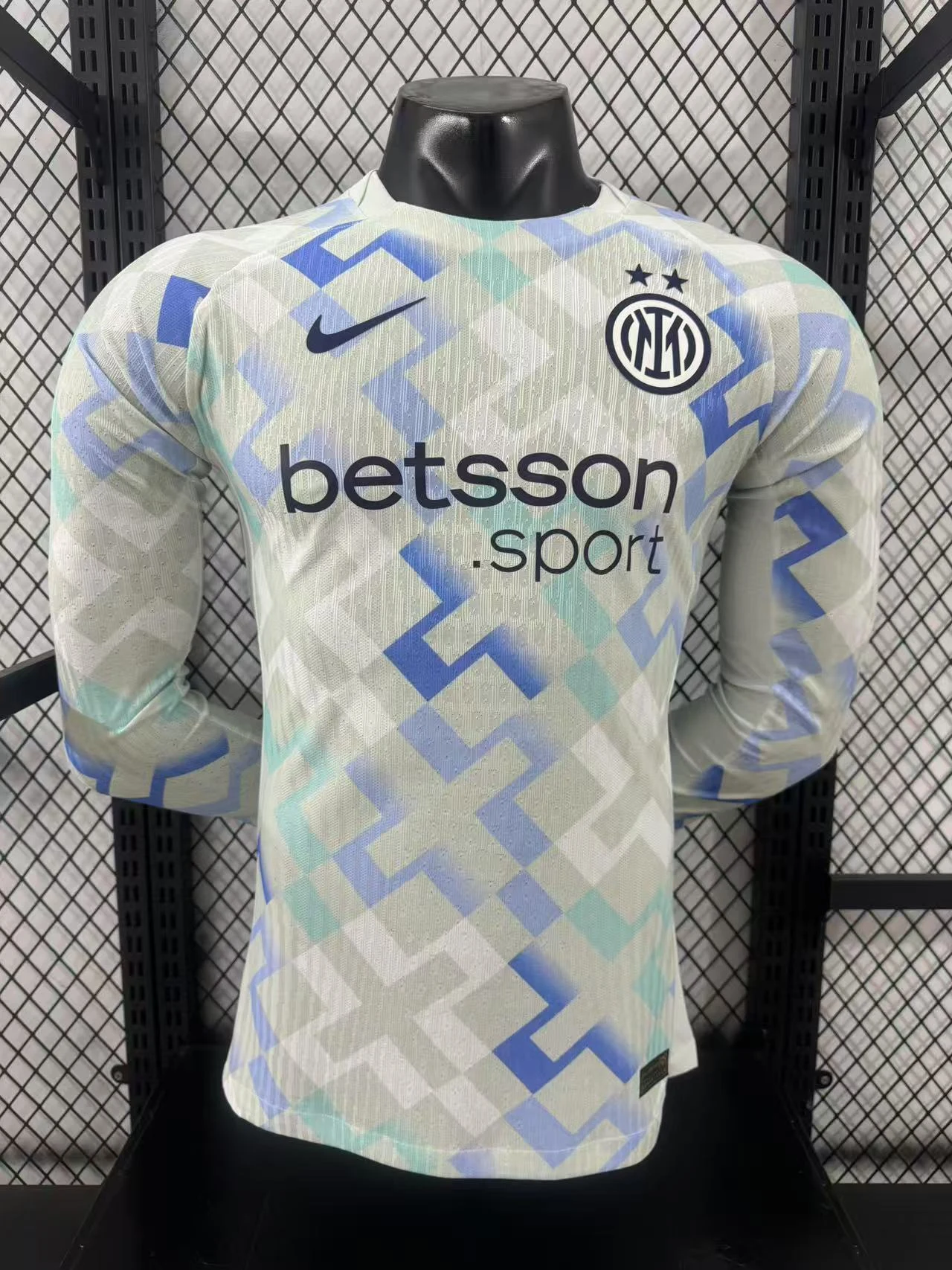 2025-26 Inter Milan Away Long-Sleeve Jersey — Player Version