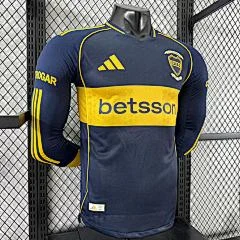 2025-26 Boca Home Long Sleeve Jersey - Player Edition view 6