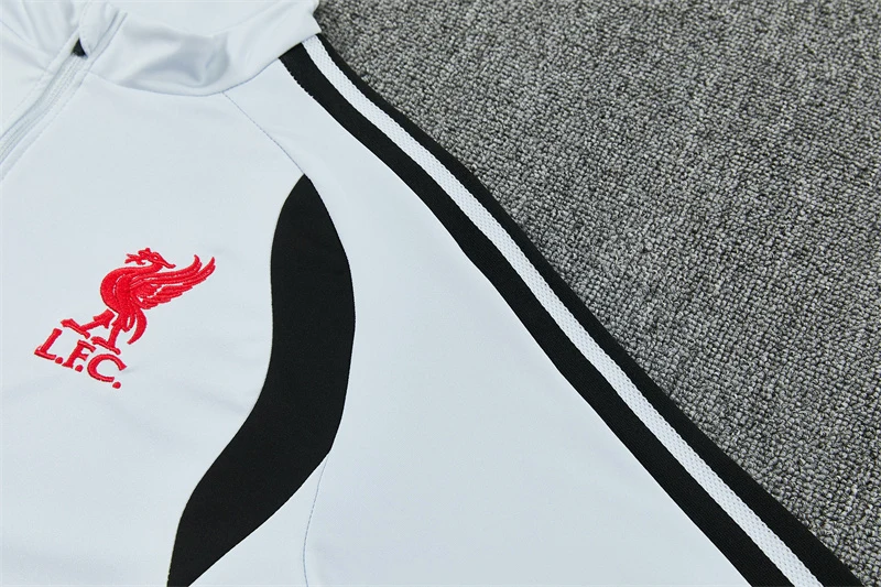 2026-27 Liverpool Light Grey Half-Zip Training Jersey view 11