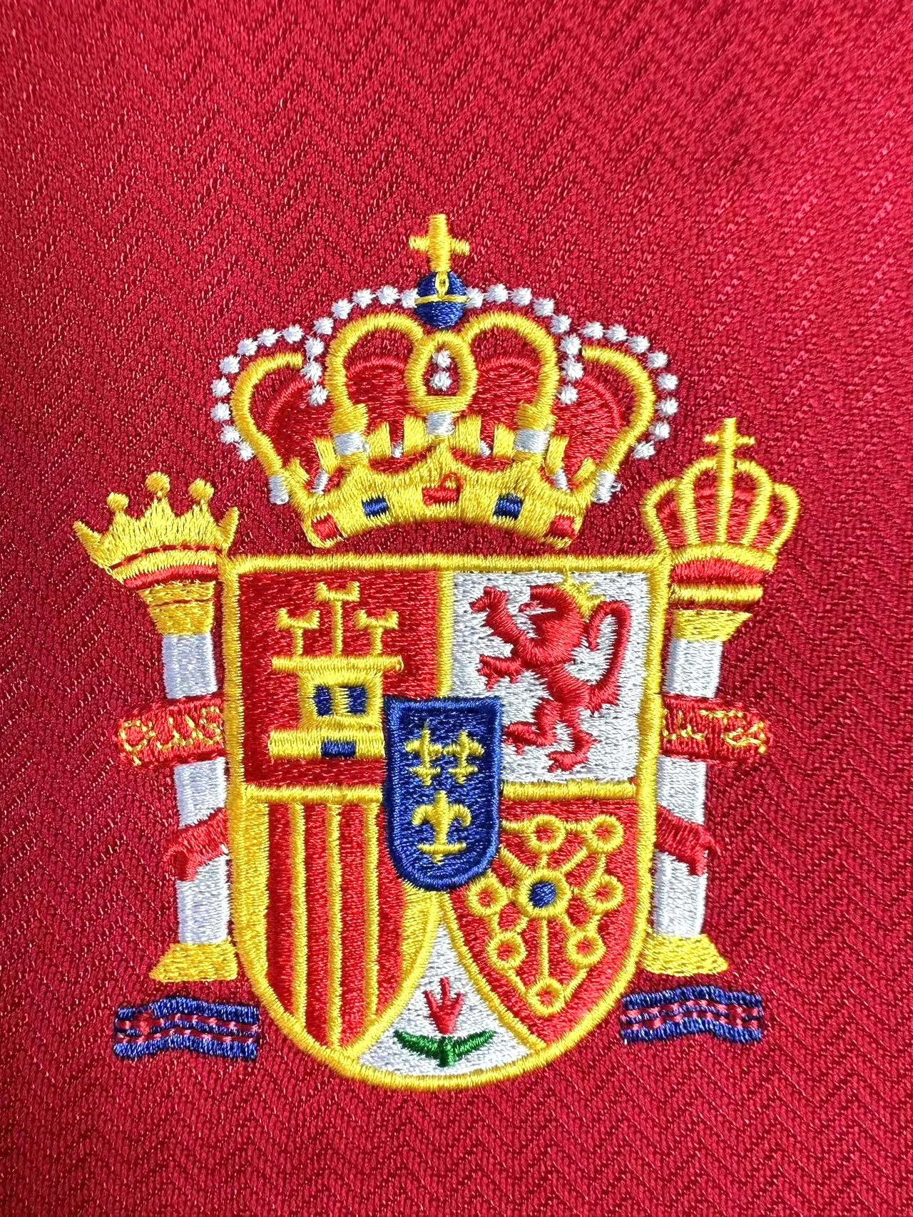 1998 Spain Home Retro Jersey view 3