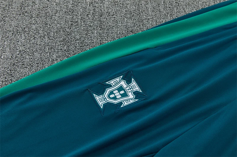 2026-27 Portugal White Half-Zip Training Jersey view 8