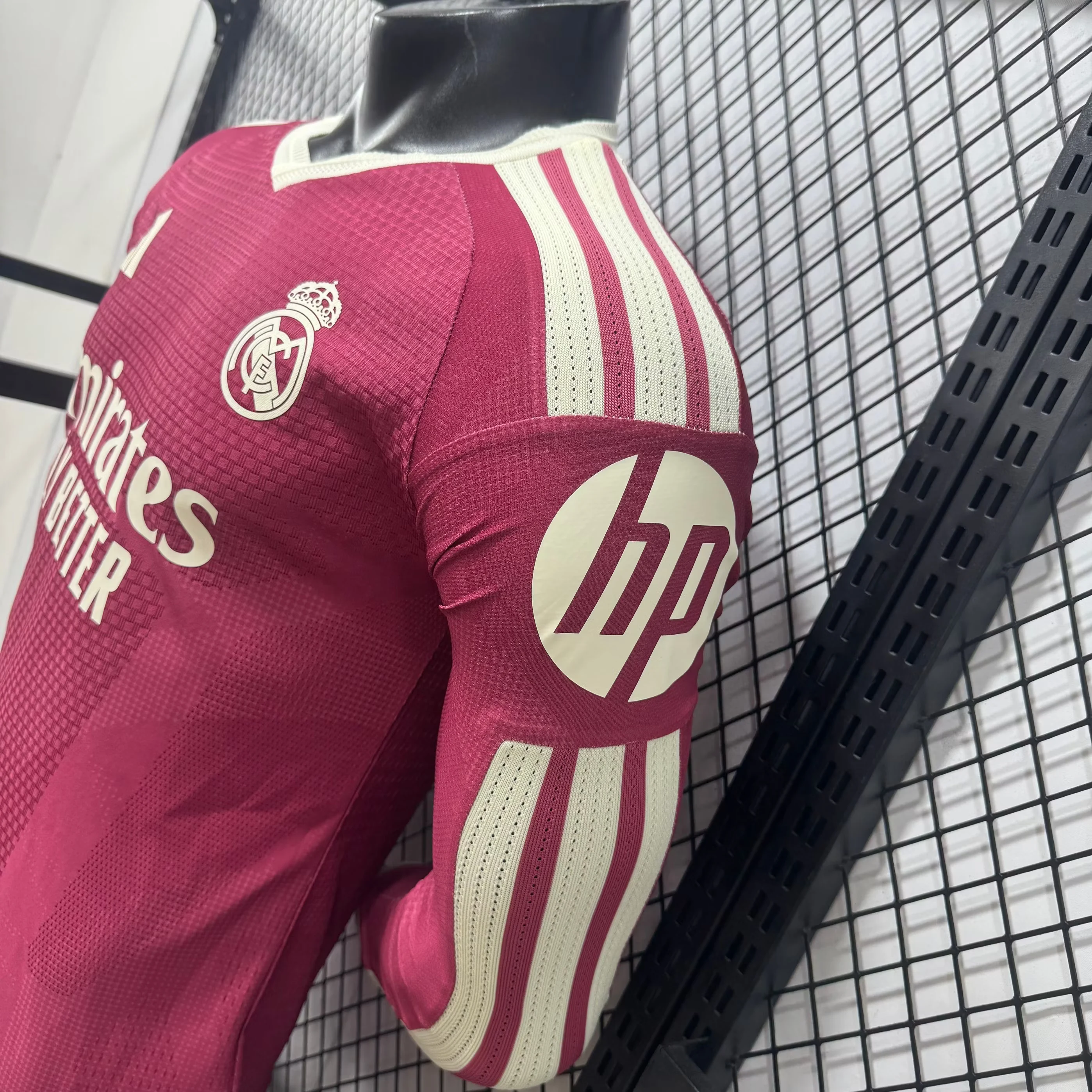 2026-27 Real Madrid Away Long-Sleeve Jersey – Player Version view 10