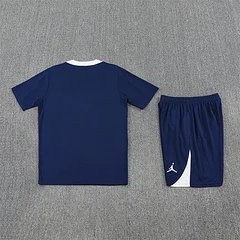 2025-26 Paris Royal Blue Short Sleeve Training Jersey view 14