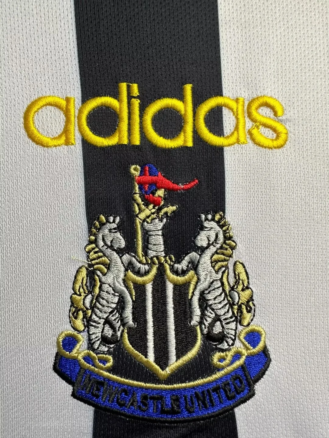 1997-99 Newcastle United Home Long Sleeve Retro Shirt view 8