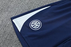 2025-26 Inter Milan Royal Blue Short Sleeve Training Jersey view 5