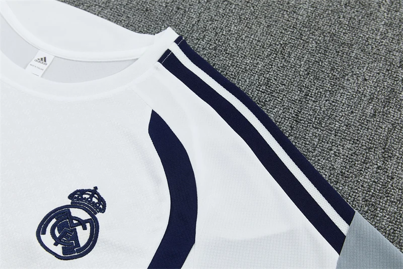 2026-27 Real Madrid White Short-Sleeve Training Jersey view 10
