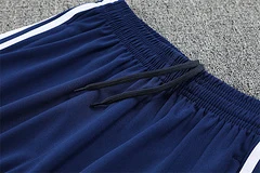 2025-26 Real Madrid White Retro Half-Draw Training Jersey view 4