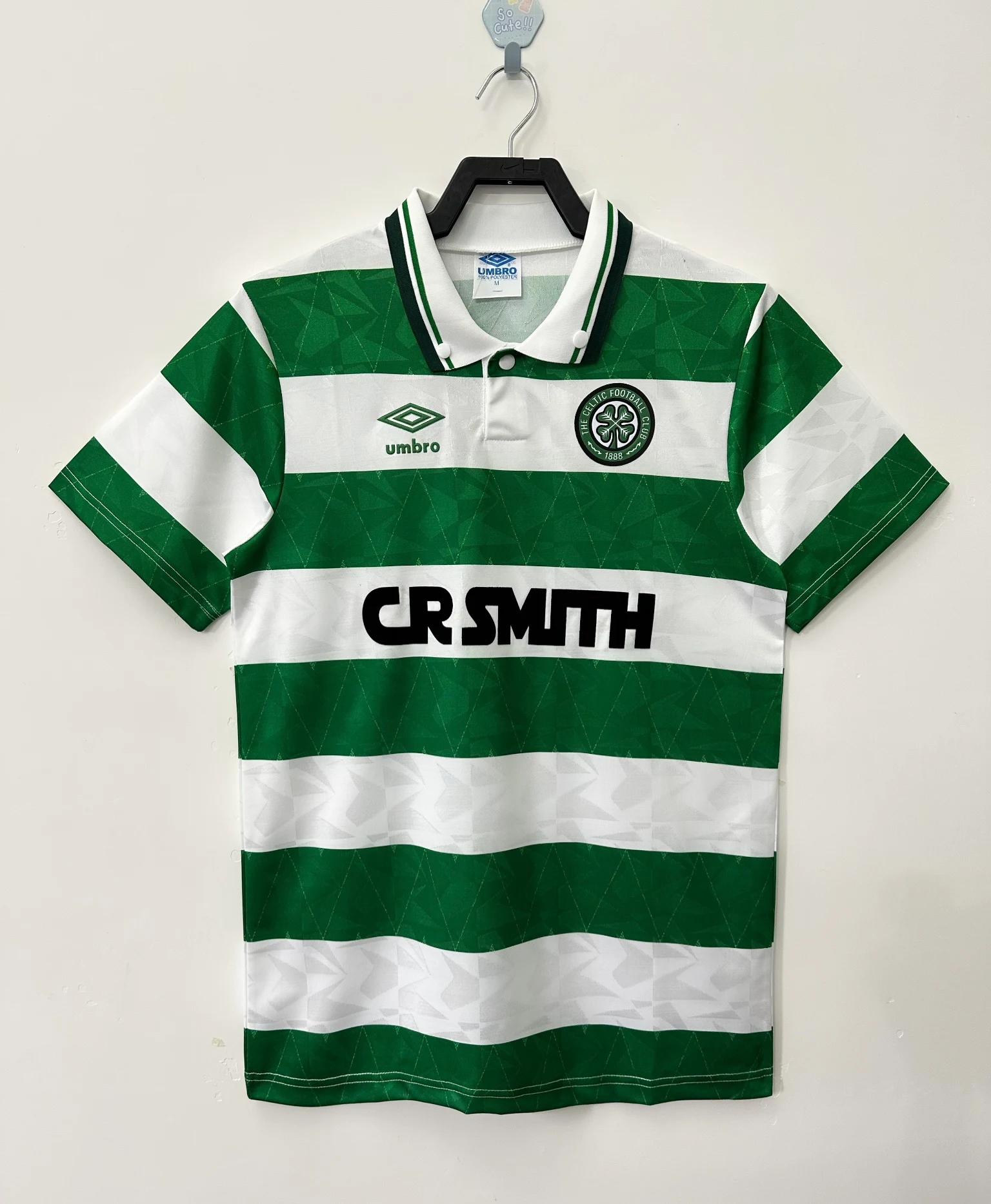 1989-91 Celtics Home Retro Jersey