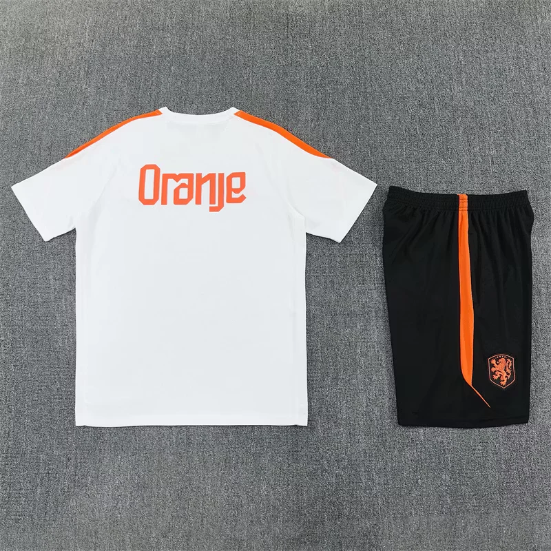 2026-27 Netherlands White Short-Sleeve Training Jersey view 14