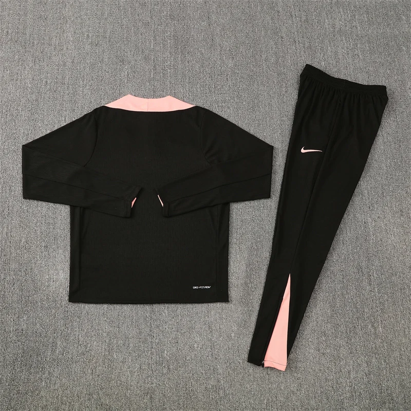 2025-26 France Black Half-Zip Training Jersey view 21