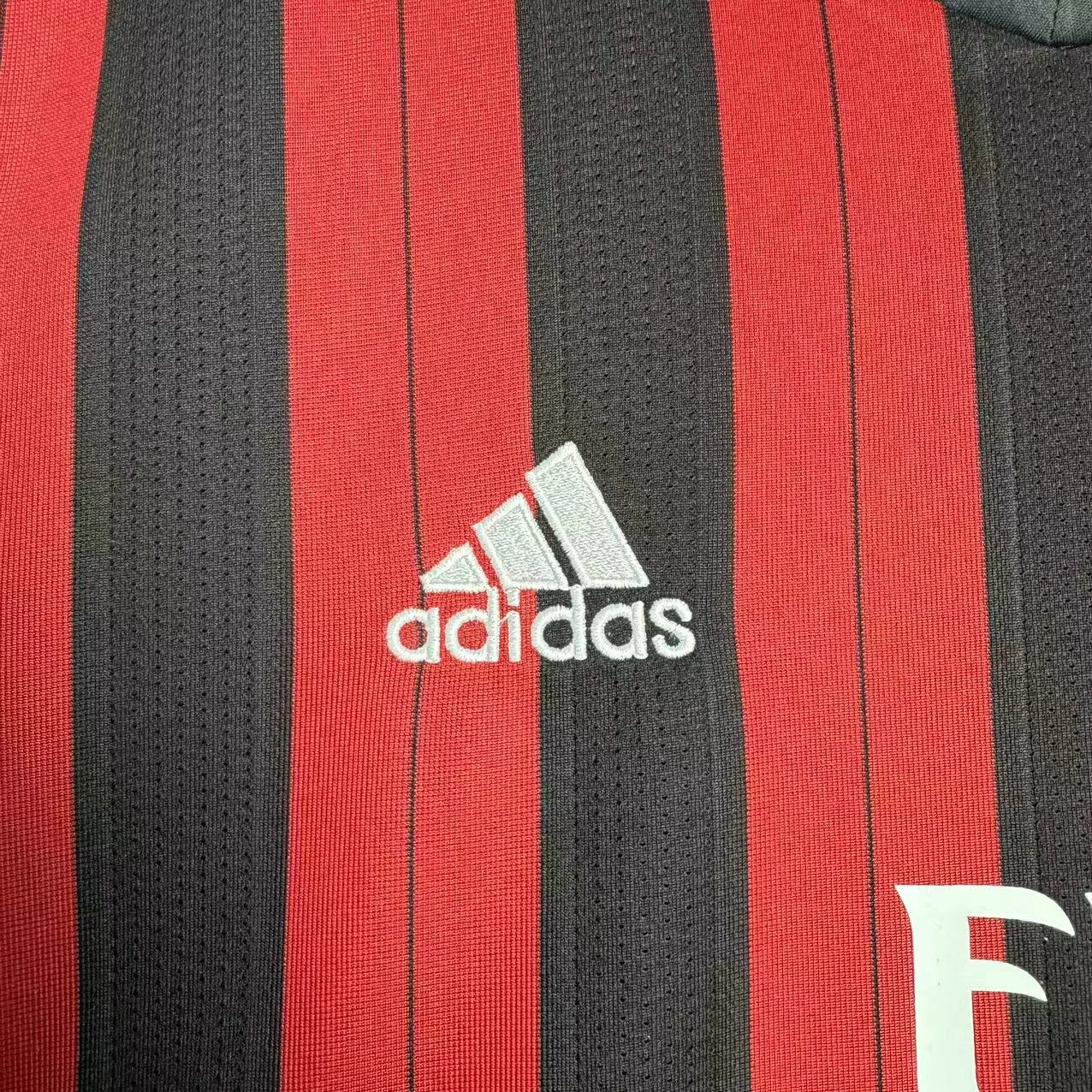 2013-14 AC Home Long Sleeve Retro Jersey view 6