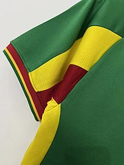 2002 Senegal green retro jersey view 3