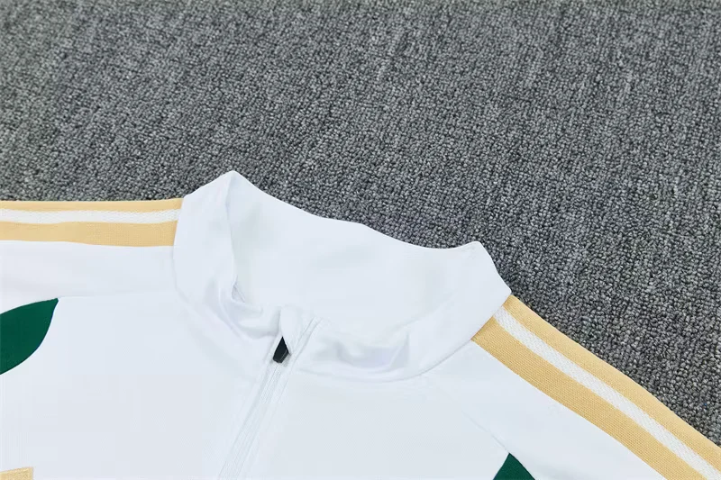 2026-27 Italy White Half-Zip Training Jersey view 4
