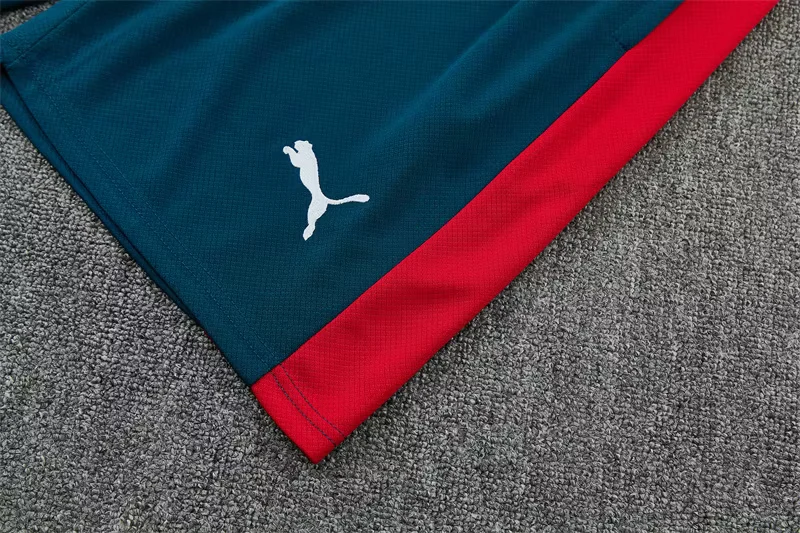 2026-27 Portugal Team Dark Green Short-Sleeve Training Jersey view 5