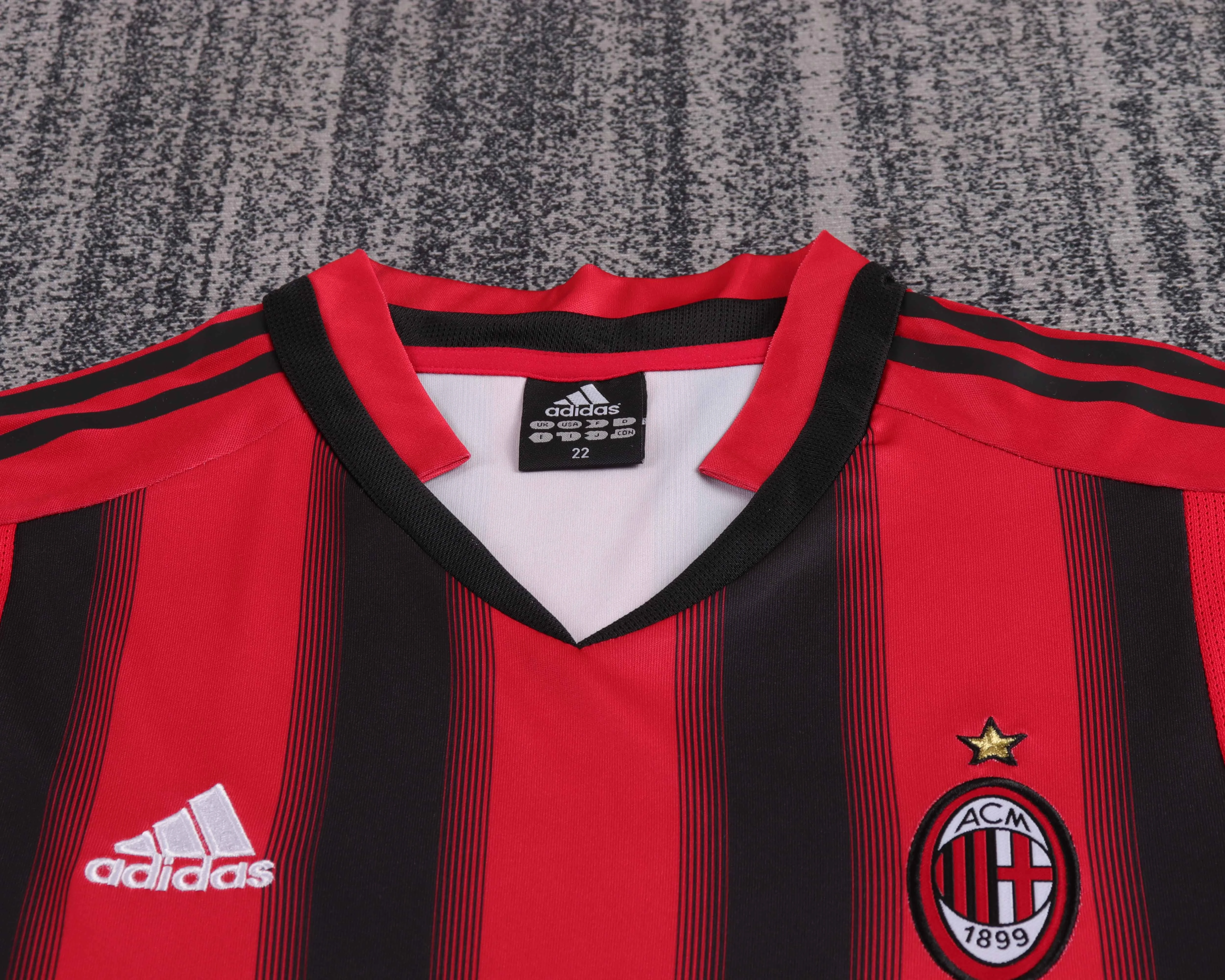 2004-05 AC Home Retro Shirt - Kids Sizes view 16