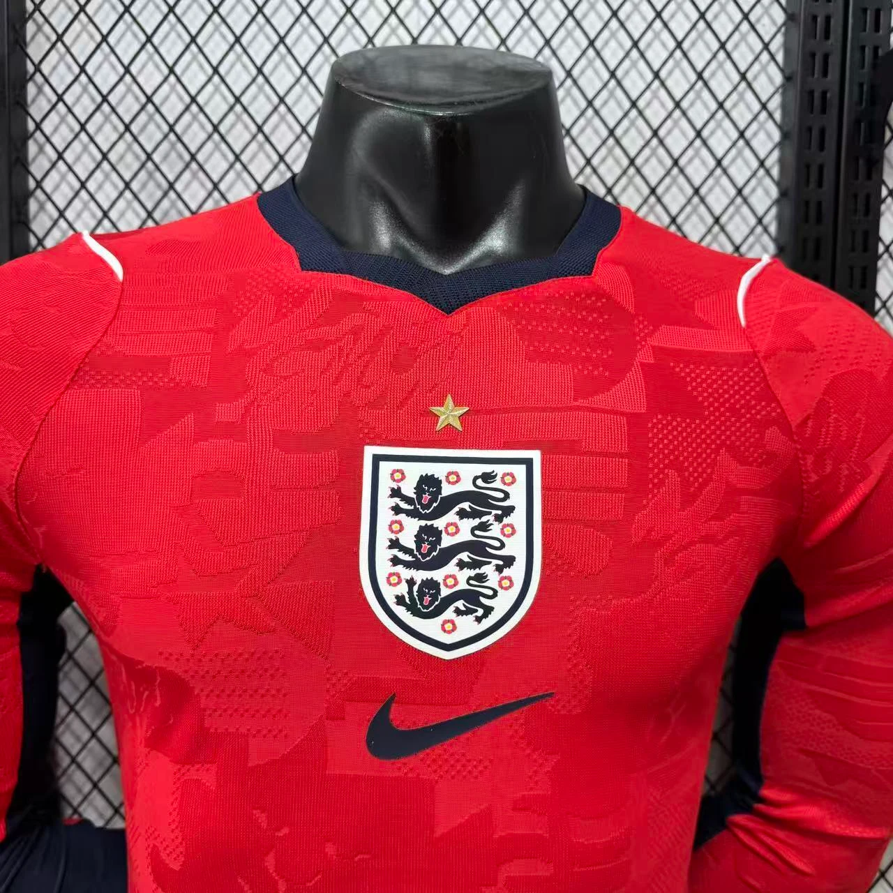 2026 England Away Long-Sleeve Jersey – Player Version view 3