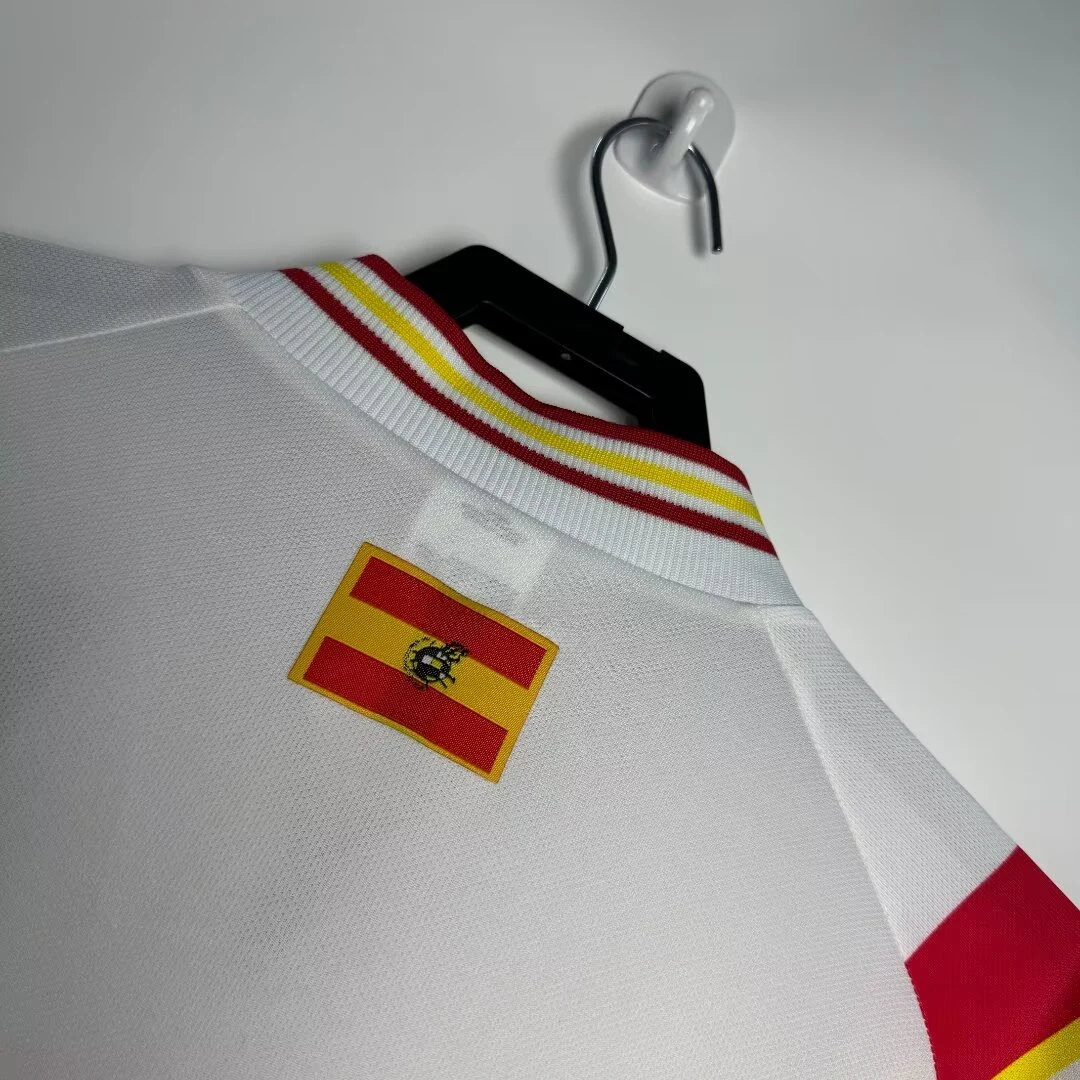 1996 Spain Away Retro Jersey view 3