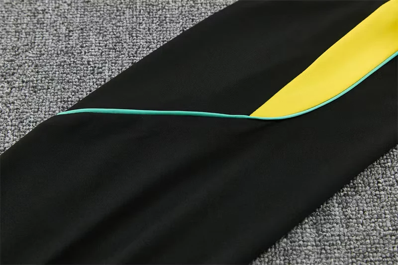 2026-27 Brazil Black Half-Zip Training Jersey view 8
